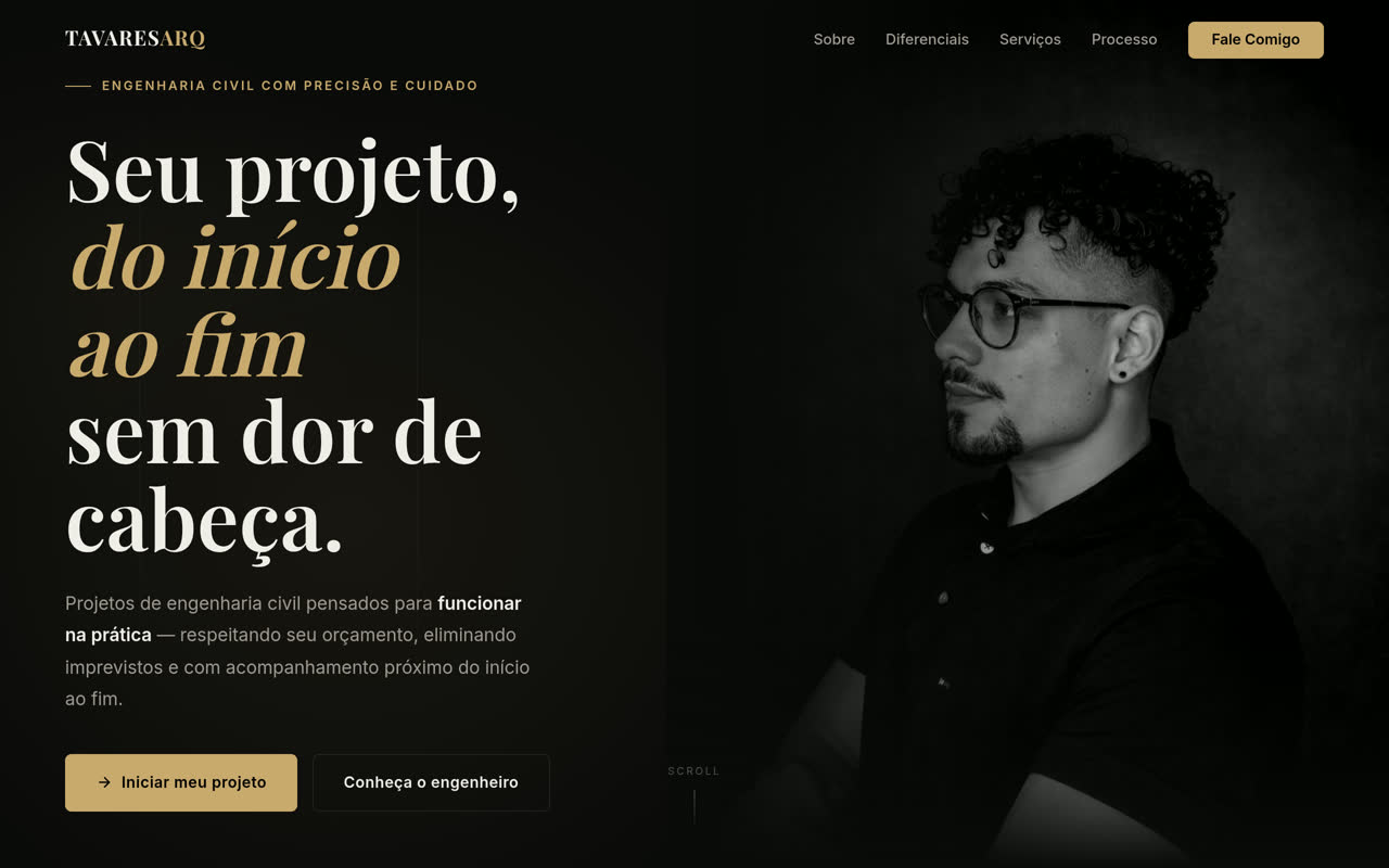 Site ARQ Tavares